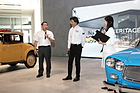 Image: Nissan Heritage Zone Yokohama - Speakers at the opening ceremony
