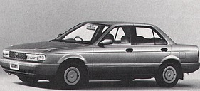 Nissan New Sunny - 1.5 16V - 94 PS (JIS netto) 1 Registervergaser (1990)