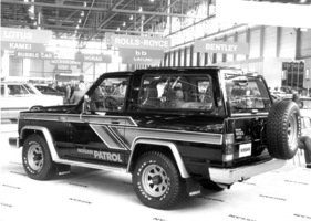 Nissan Patrol (1985) - mit umfangreicher Spezialausstattung in limitierter Auflage - Genfer Automobilsalon 1985