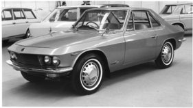 Nissan Silvia Coupé (1967) - in einer Verkaufsaustellung
