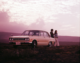 Nissan Skyline DX 1500 (1969) - Basis war eine brave viertürige Limousine