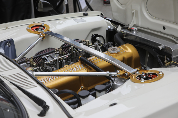 Nissan Skyline GT-R (1972) - Blick unter die Motorhaube - Japanese Car Meeting Kemptthal 2025