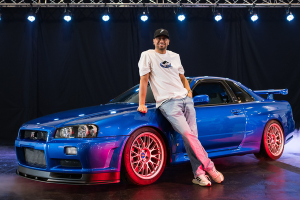 Bild: Nissan Skyline GT-R (1999) - frisch von der Tuning-Hebebühne von JP Kraemer - Essen Motor Show 2022
