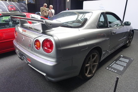 Nissan Skyline GT-R R34 (2002) – Sonderausstellung "Big in Japan" in der Autoworld Brüssel (2002)