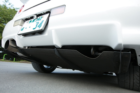 Nissan Skyline R34 GT-R V-Spec (1999) - den Diffusor gab es erst ab V-Spec-Ausführung