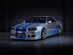 Nissan Skyline R34 GTT "Fast and the Furious Replica" (2001) - als Lot 53 an der Bonhams-Online-Versteigerung der "Movie Car Collection" 2025