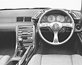 Nissan Skyline Sport Secan GTS-t Type M (1989) - Interieur des Viertürers