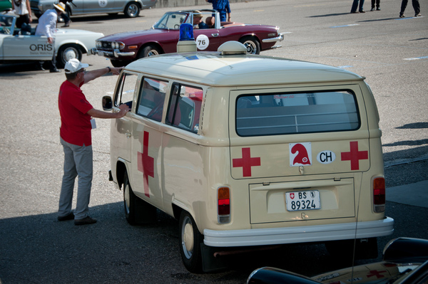 Noch ist das Fahrerlager ziemlich leer – RAID Suisse-Paris 2013