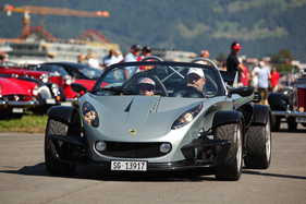 Noch nicht sehr alt, aber sicher etwas besonderers, der Lotus 340R aus dem Jahr 2000 - British Car Meeting 2015 in Mollis
