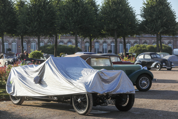 Noch wartet er gut geschützt auf seine Entdeckung durch das Publikum - 21. Classic-Gala Schwetzingen 2025