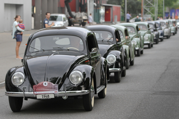 Nochmals wurde aufkolonniert, …