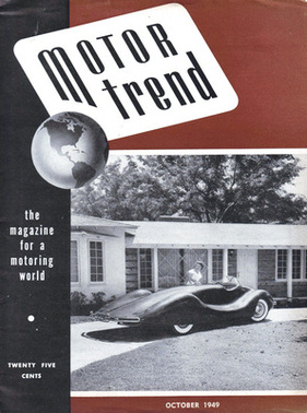 Norman Timbs Special (1948) – auf dem Titelblatt von "Motor Trend" im Oktober 1949