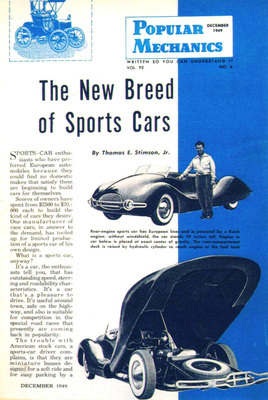Norman Timbs Special (1948) – in "Popular Mechanics" im Dezember 1949