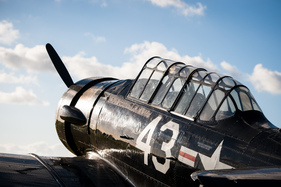 North American Harvard - Impressionen vom Goodwood Revival 2015