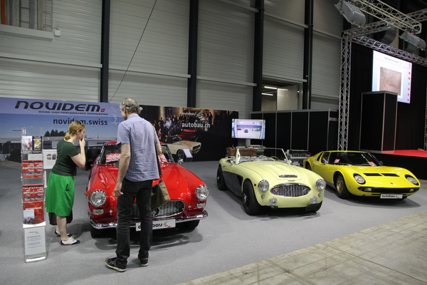 Bild Novidem hatte einen Stand zusammen mit dem Autobau Romanshorn - Swiss Classic World Luzern 2017