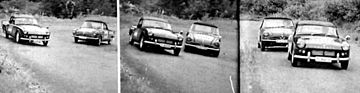 Nürburgring - NSU Wankel Spider kontra Triumph Spitfire MK II im hobby Super-Test