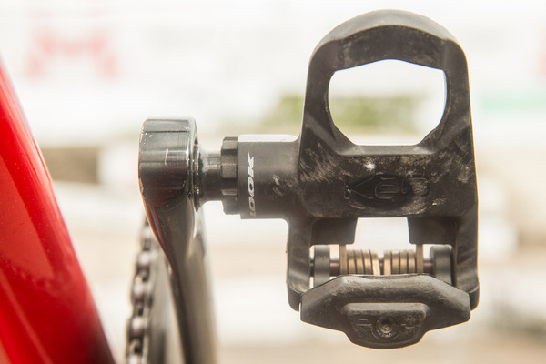 Nun wurde so richtig in die Pedale getreten, …