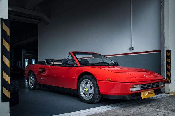 Nur gerade 20 % des Schätzwerts wurden für dieses Ferrari Mondial t Cabriolet von 1993 geboten, RM-Verkaufspreis GBP 39’100