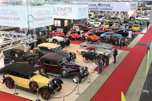 Nur noch 5% der Autos stammen aus der Vorkriegszeit - Retro Classics Stuttgart 2017