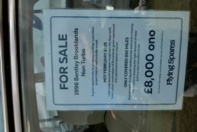 Nur scheinbar ein günstiges Angebot: Bentley Brooklands von 1996. Die Folgekosten sind nicht zu unterschätzen