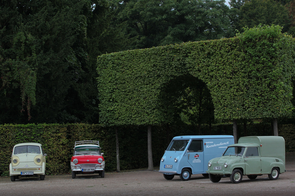 Image: Commercial vehicles in small format, from Glas and Lloyd - Classic-Gala Schwetzingen 2017 - Small and micro cars