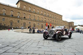 O.M. 665 SS MM (1930) an der Mille Miglia 2013