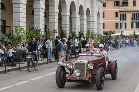 O.M. 665 SS MM Superba 2200 (1930) - an der Mille Miglia 2021