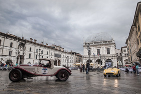 O.M. 665 Superba SS MM 2200 CC (1930) - an der Mille Miglia 2016