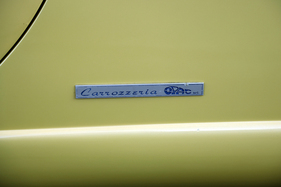 OPAC Più (1996) – Plakette des Karosseriebauers auf dem hinteren Seitenteil