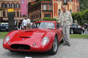 OSCA 1600 SP Coupé (1963) - am Concorso d'Eleganza Villa d'Este 2012 - Kategorie 'D - Little Jewels' - Besitzer Alfieri Maserati, Sohn des Erbauers des Fahrzeugs