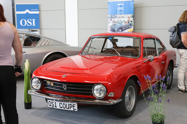 OSI 1200 Coupé (1966) - auf Basis des Fiat 1100 entstanden, auf dem Clubstand gesehen - Klassikwelt Bodensee 2024