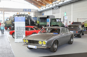 OSI 20M TS (1968) - zusammen mit OSI 1200 Coupé und weiterme 20 M TS auf dem Stand der Osi Interessengemeinschaft - Klassikwelt Bodensee 2023