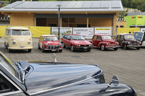 Image: Whether useful, compact, sporty or economical - there was room for everyone at the Swiss Museum of Transport - 8th SHVF Delegates' Meeting on April 29, 2023