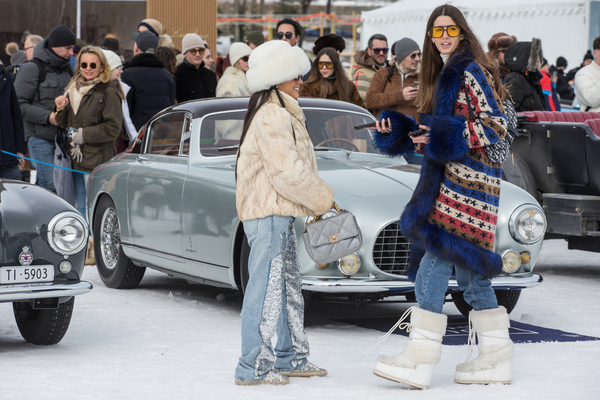 Ob sich die Betrachter der geschichtlichen Bedeutung dieses Ferrari 250 Europa bewusst waren? - The I.C.E. St. Moritz 2025