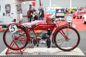 Oberle Rennmotorrad (1926) - 1 Zylinder, 175 cm3, 6 PS, Motor Villers Super Sport, von Blasius Oberle an Rennen gefahren, einziges noch existierendes Exemplar - Klassikwelt Bodensee 2023
