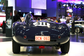 Ockelbo-Volvo Sports Racer (1953) - Heckansicht der Barchetta (Techno Classica 2013)