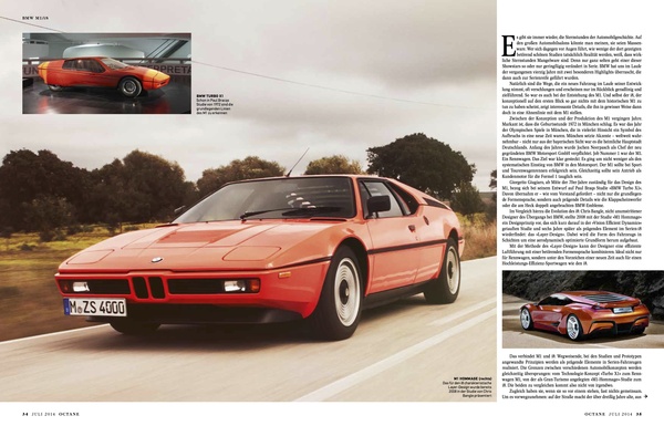 Bild Octane 11/2014 - BMW M1 und i8
