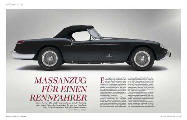 Octane 24 - Sept. 2016 - Ferrari 250 Spider