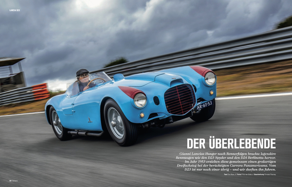 Octane Nr. 46 / 2020 - Der Überlebende - Lancia D23 Spider
