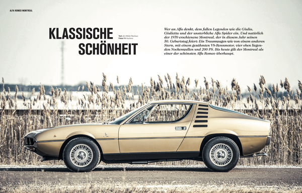 Octane Nr. 46 / 2020 - Klassische Schönheit - Alfa Romeo Montreal