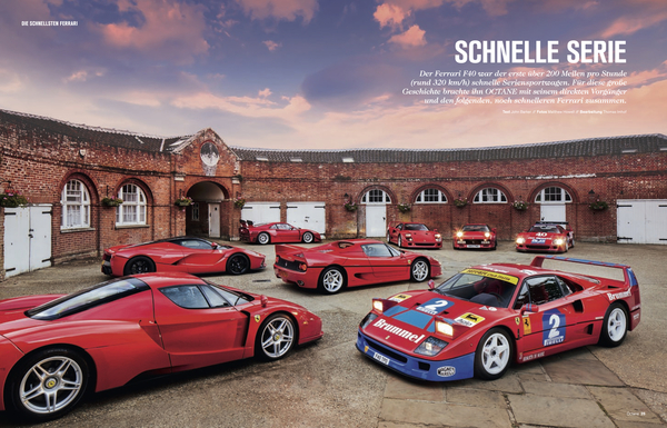 Octane Nr. 46 / 2020 - Schnelle Serie - Ferrari F40