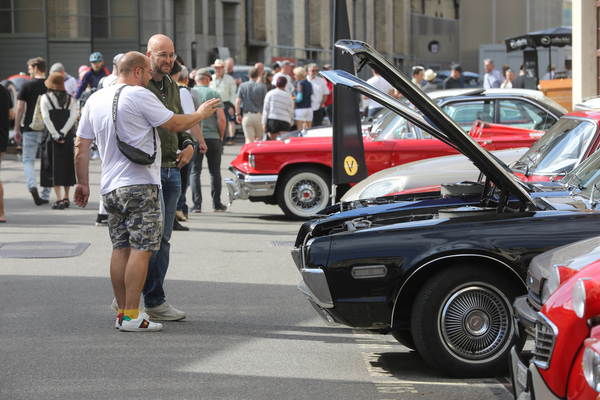 Image: Open hoods always spark conversation - Older Classics May 2024