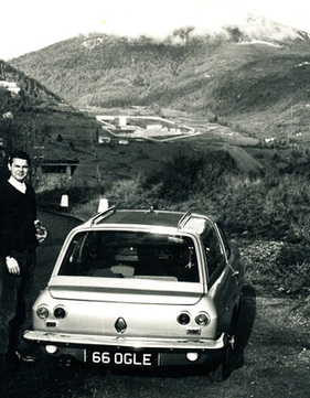 Ogle GTS Triplex (1965) - Carl Olsen auf den Rückweg aus Turin 1966