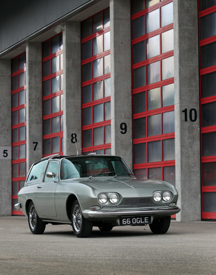 Ogle Triplex GTS (1965) - Konzeptfahrzeug und Einzelstück zur Demonstration von Glasproduktionsvariationen