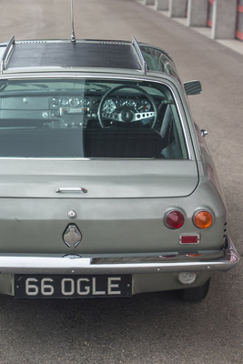 Ogle Triplex GTS (1965) - das Kennzeichen stammt von damals