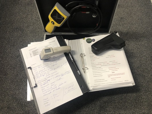 Olditex™ - Prüfkoffer mit Protokoll