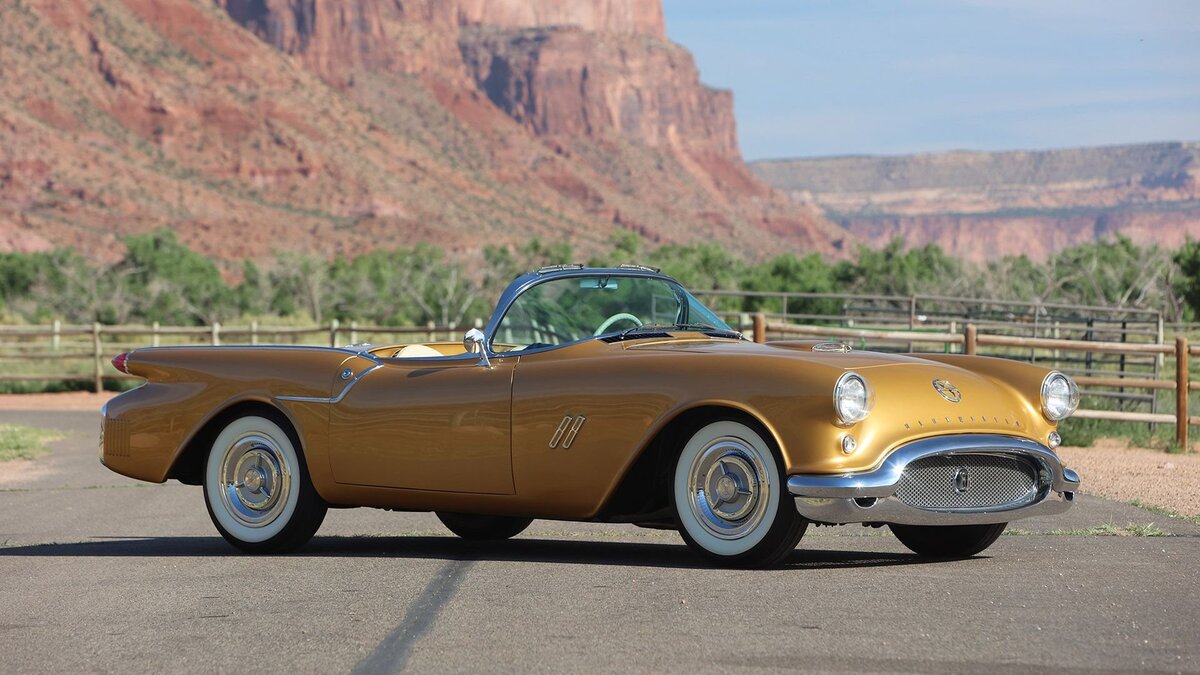 Oldsmobile F-88 Concept Car (1954) - als Lot 244 angeboten an der Broad Arrow Auctions Radius Monterey Versteigerung am 17./18. August 2023