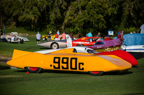 Oldsmobile Golden Rod (1952) - herrlicher Streamliner - Amelia Island Concours d'Elégance 2017