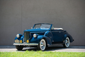 Oldsmobile L-38 Convertible Coupe "Safety Transmission" (1938) - angeboten als Lot 204 an der RM/Sotheby's Versteigerung in Hershey am 11./12. Oktober 2018