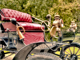 Oldsmobile Model R 'Curved Dash' Runabout (1903) - als Lot 311 an der Bonhams London to Brighton Run Versteigerung am 1. November 2019